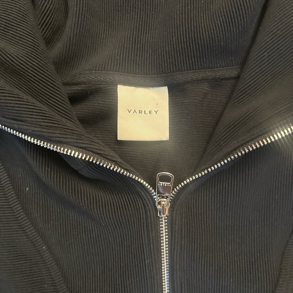 Black VARLEY Ells Zip-Up Jacket - Picture 9 of 10
